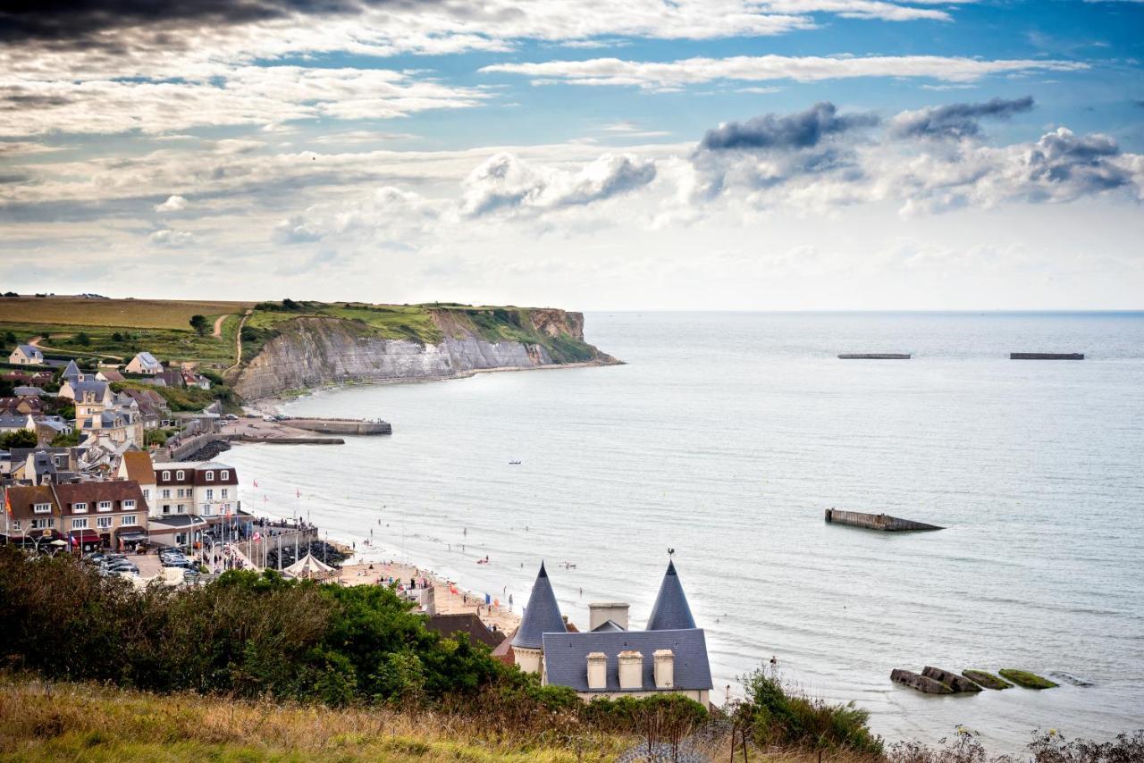 Les Volets Bleus - Duplex Proche Plage Et Centre Arromanches-les-Bains Exteriér fotografie
